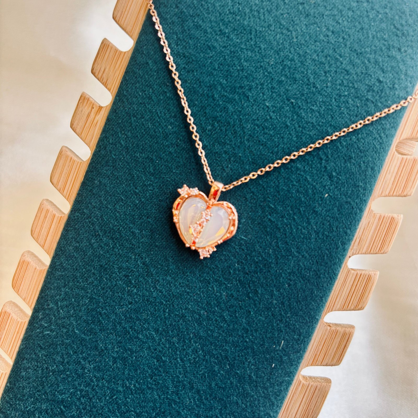 Stone Heart Pendant