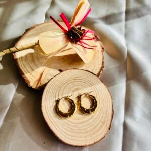 Trendy Golden Hoop