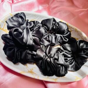 Black Scrunchies